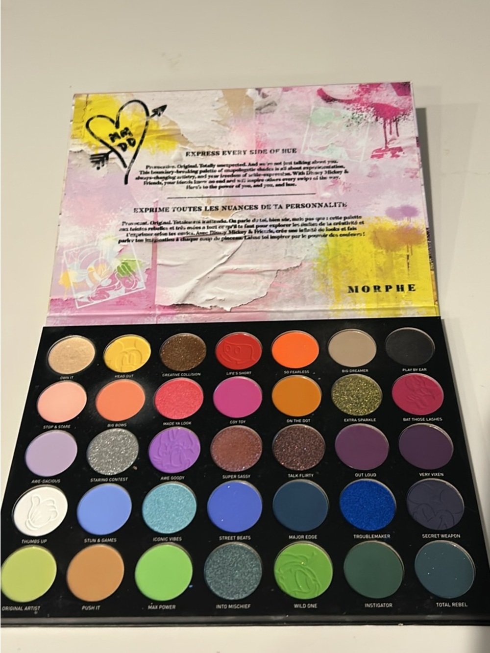 Morphe x Disney Truth be Told Eye Palette